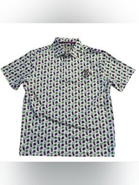 Men’s barstool sports polo golf shirt size Large